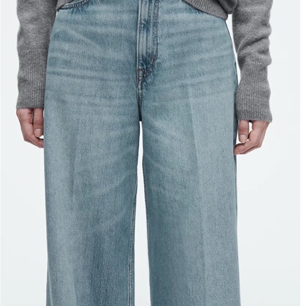 COS wide leg high rise jeans - Picture 4 of 7